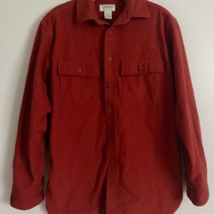 Vintage Fleece L.L. Bean button down